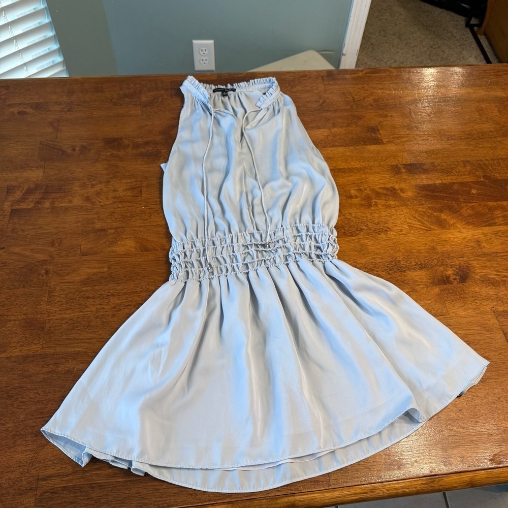 Dolce Vita Sky Blue women’s Dress size small cinched waist